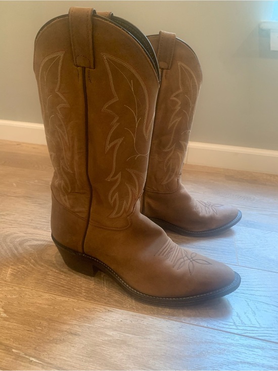 Justin’s Classic Brown Western Cowboy Boots Men’s 2263 - 11.5 D main image 9